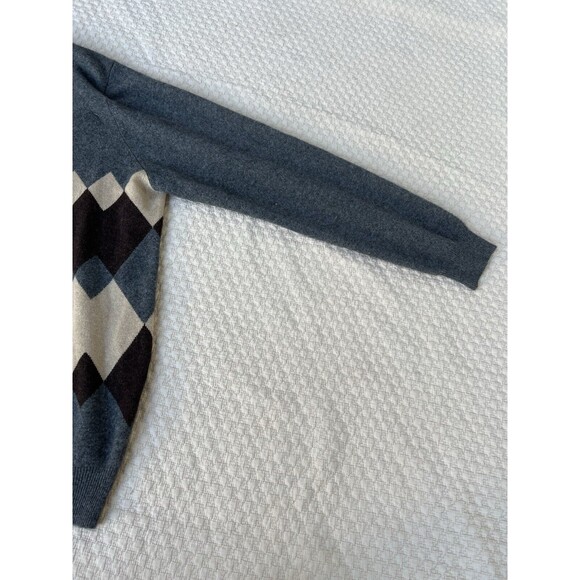 Vintage McGeorge Cashmere Sweater Argyle Ballantyne Scotland | Mens Size XXL - Picture 4 of 13